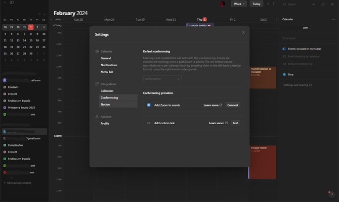 Notion Calendar screenshot 1