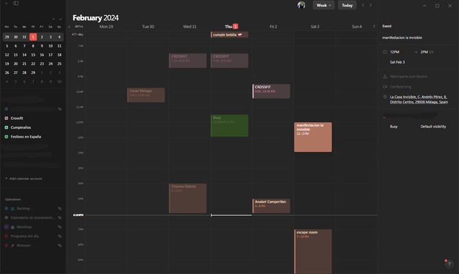 Notion Calendar screenshot 1