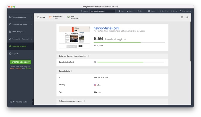 SEO PowerSuite screenshot 1