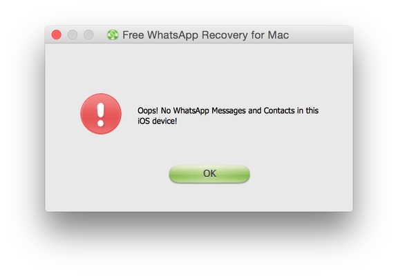 WhatsApp Recovery screenshot 1