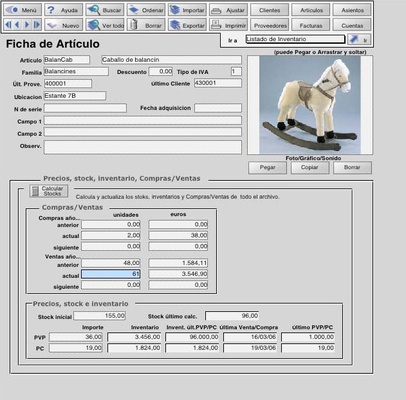 ContaFac screenshot 1
