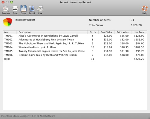 Inventoria Inventory Software screenshot 1