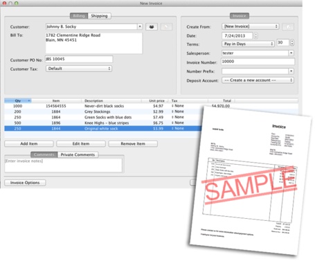 Express Accounts Plus screenshot 1