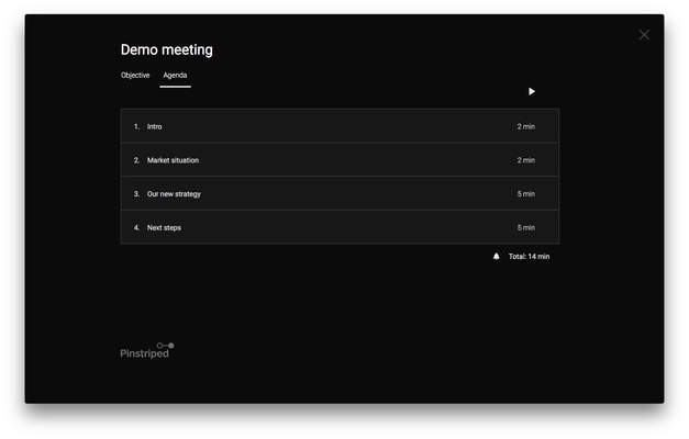 Pinstriped screenshot 1
