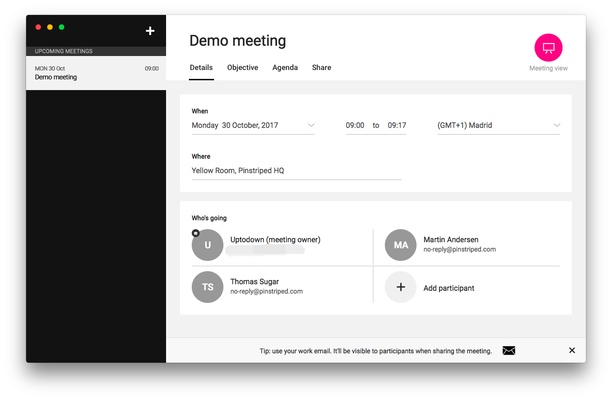 Pinstriped screenshot 1