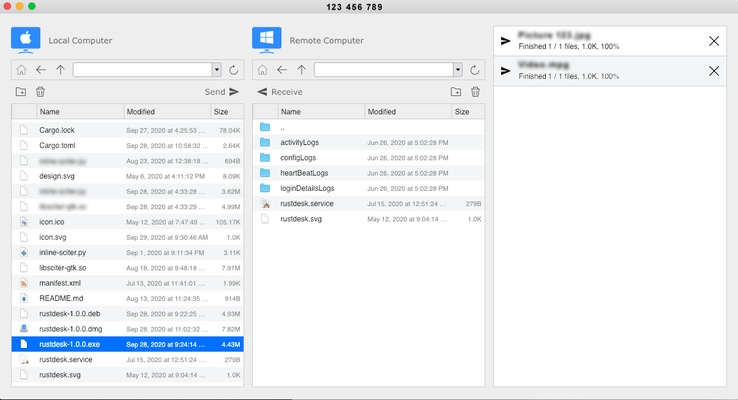 RustDesk screenshot 1