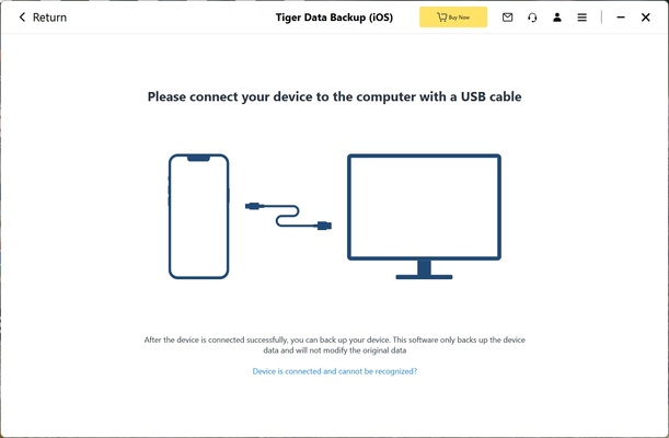 Tiger Data Backup screenshot 1