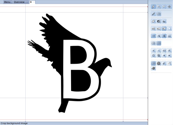 Birdfont screenshot 1
