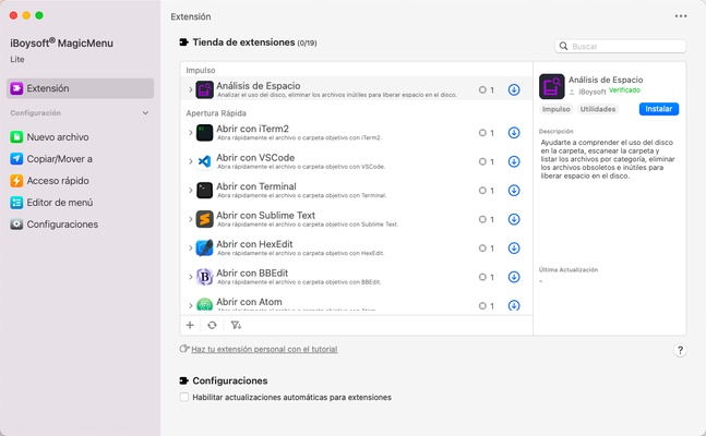 iBoysoft MagicMenu screenshot 1