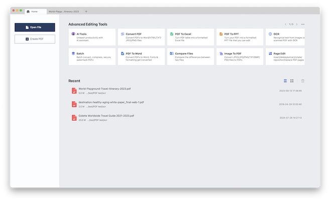 Cisdem PDFMaster for Mac screenshot 1