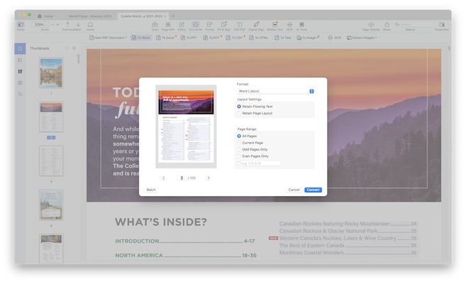 Cisdem PDFMaster for Mac screenshot 1