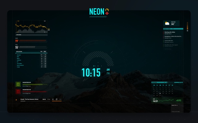 Widgetter - Custom Desktop screenshot 1