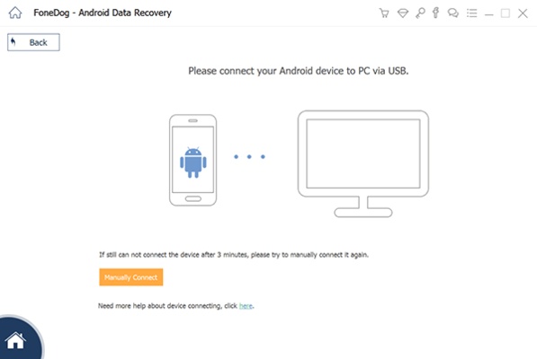 FoneDog Android Data Recovery screenshot 1