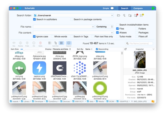 Scherlokk screenshot 1