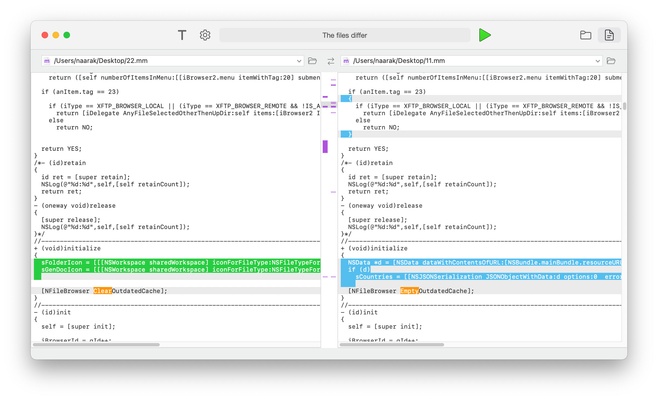 DirEqual screenshot 1