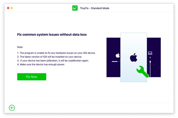 TinyFix screenshot 1