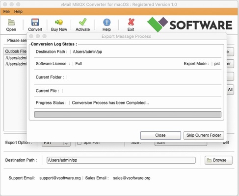 MBOX File Converter for macOS screenshot 1