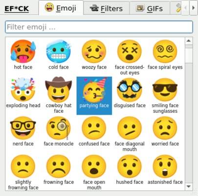 EF*CK Chat Keyboard screenshot 1