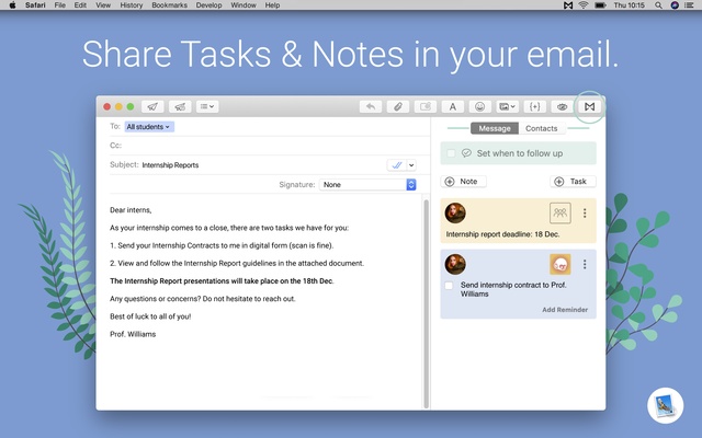 Mailbutler screenshot 1