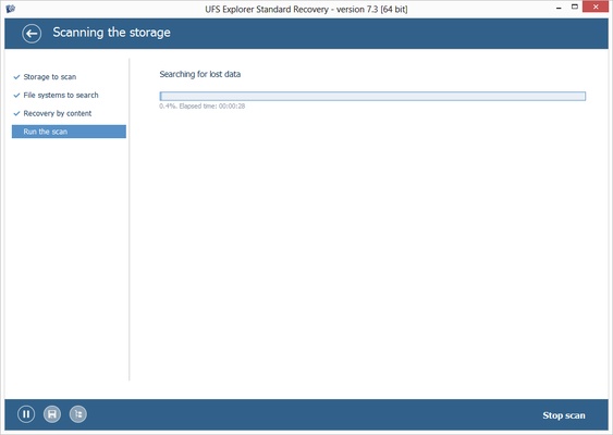 UFS Explorer Standard Recovery screenshot 1