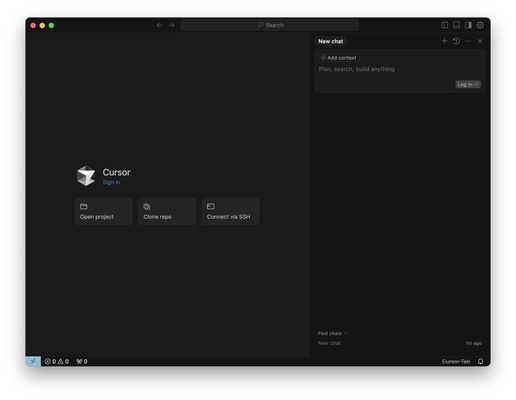 Cursor screenshot 1