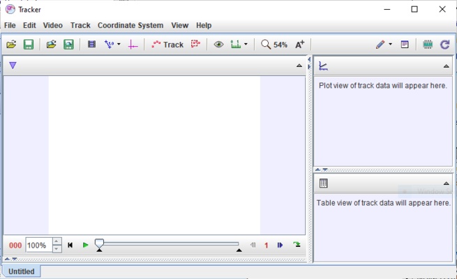 Tracker screenshot 1