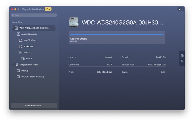 iBoysoft DiskGeeker screenshot 1