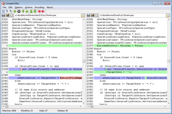 Double Commander screenshot 1