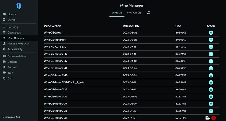 Heroic Games Launcher screenshot 1