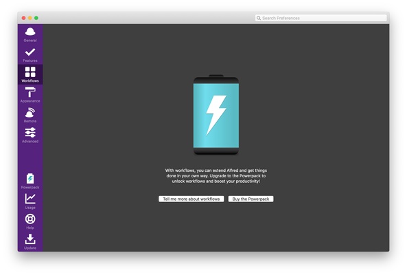 Alfred 4 screenshot 1