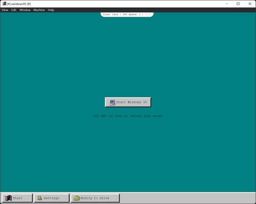 Windows 95 screenshot 1