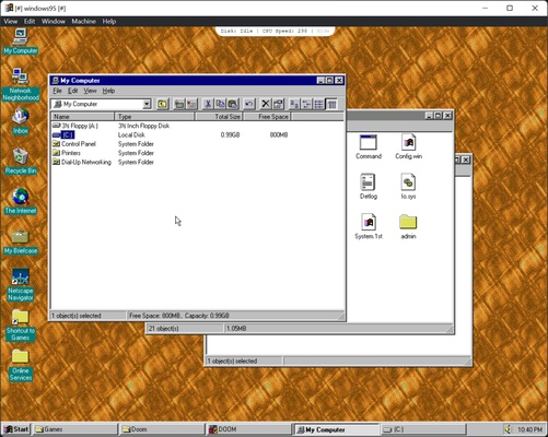 Windows 95 screenshot 1
