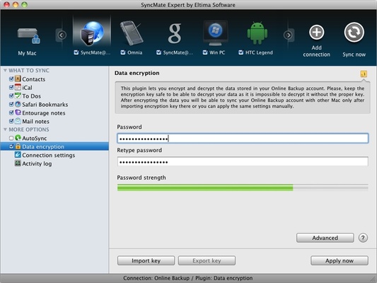 SyncMate screenshot 1