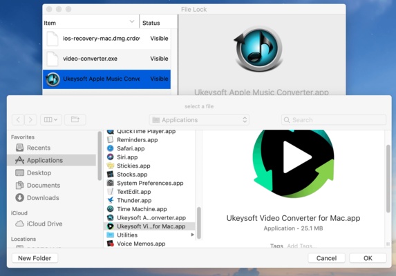 UkeySoft File Lock screenshot 1