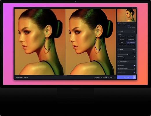 Topaz Gigapixel AI screenshot 1