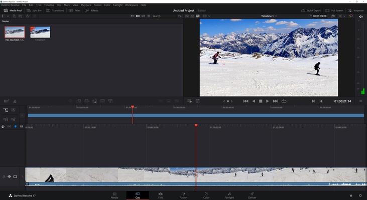 DaVinci Resolve screenshot 1
