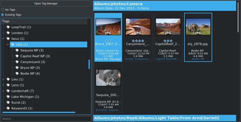 digiKam screenshot 1