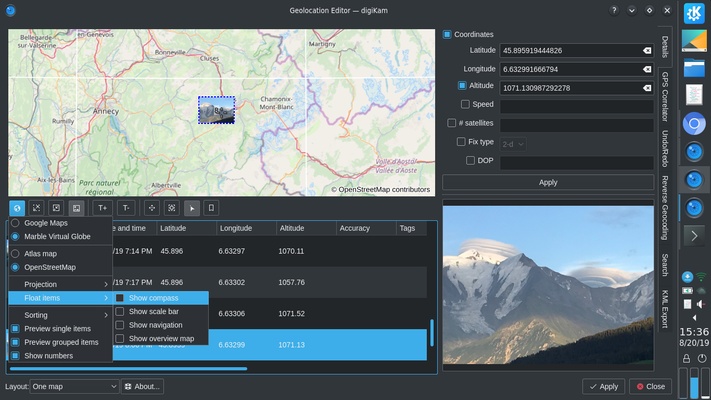 digiKam screenshot 1
