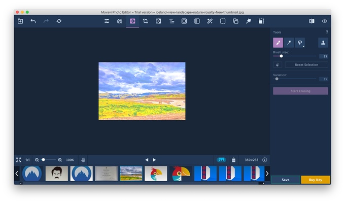 Movavi Photo Editor screenshot 1