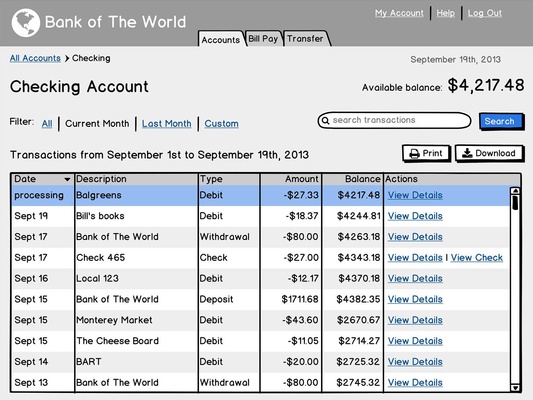 Balsamiq Wireframes screenshot 1
