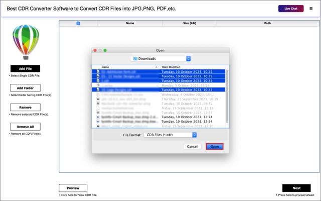 MacSonik CDR Converter screenshot 1