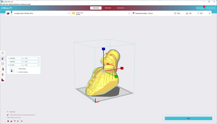 Creality Print (Slicer) screenshot 1