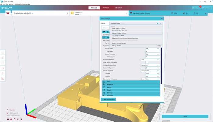 Creality Print (Slicer) screenshot 1