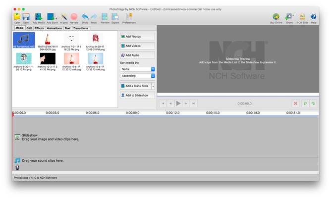PhotoStage Pro Edition screenshot 1