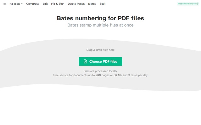 Sejda PDF Desktop screenshot 1