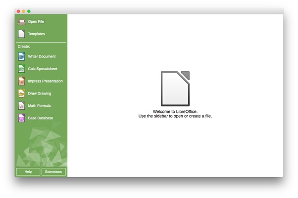 LibreOffice screenshot 1