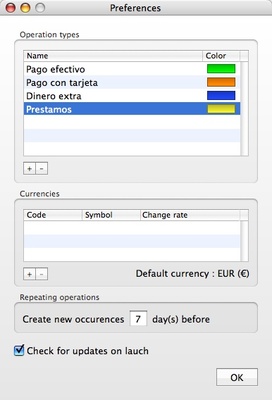 iCompta screenshot 1
