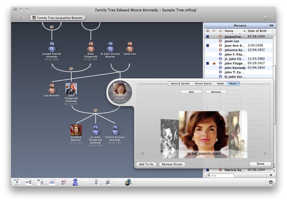 MacFamilyTree screenshot 1