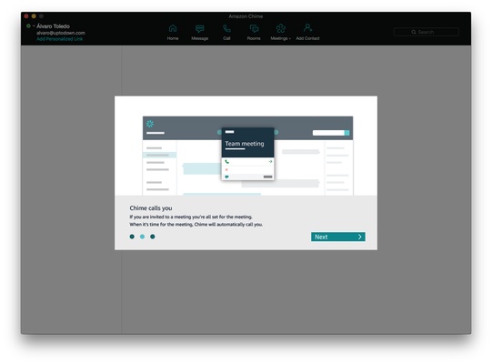 Amazon Chime screenshot 1