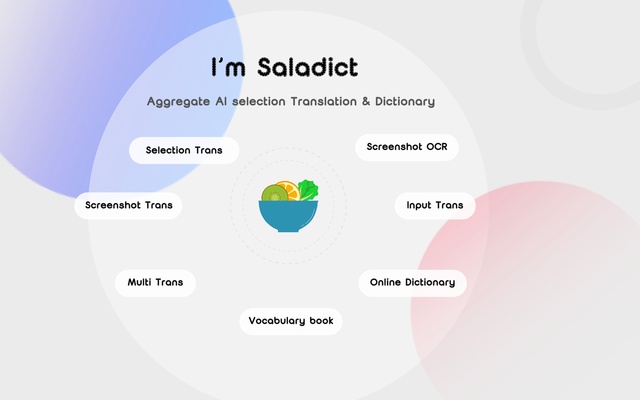 Saladict Translator screenshot 1